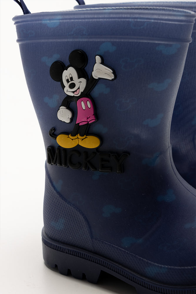 Mickey Mouse Rain Boots Navy (3)