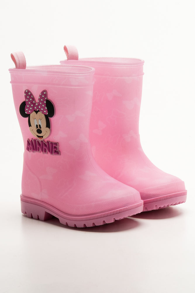 Minnie Mouse Rainboots Pink