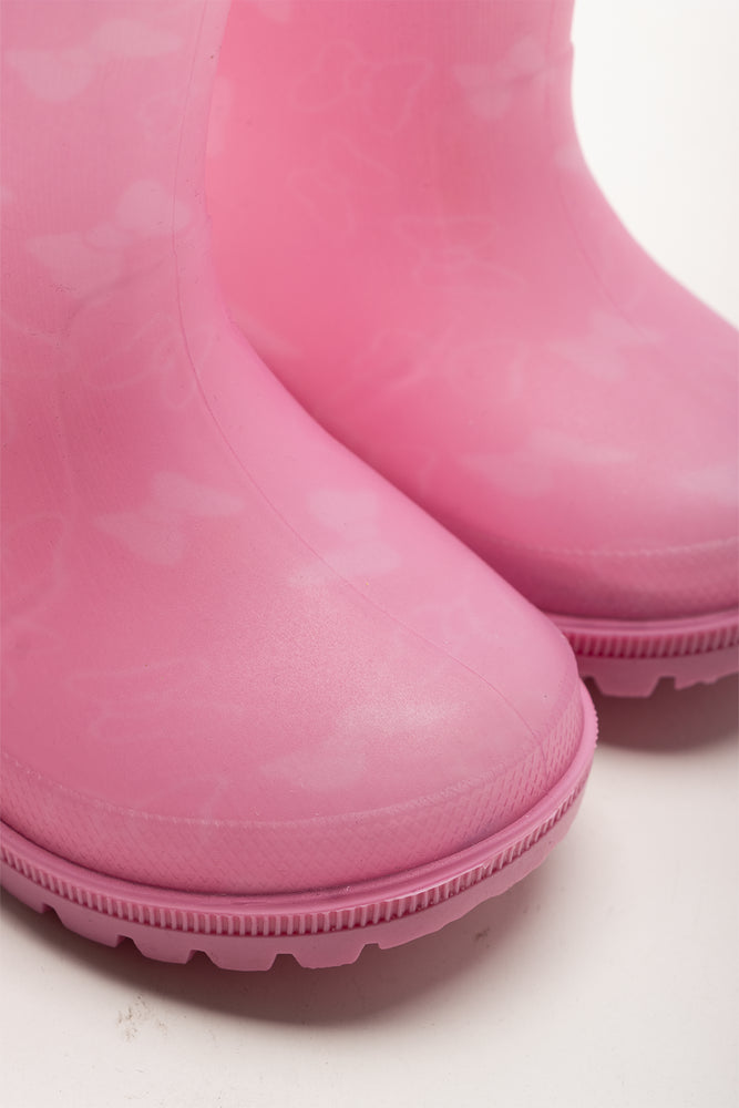 Minnie Mouse Rainboots Pink (2)