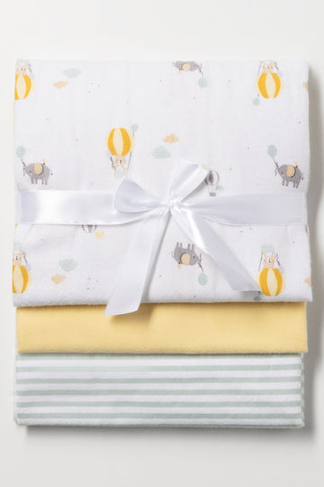 Animal Print Baby Receiving Blankets
