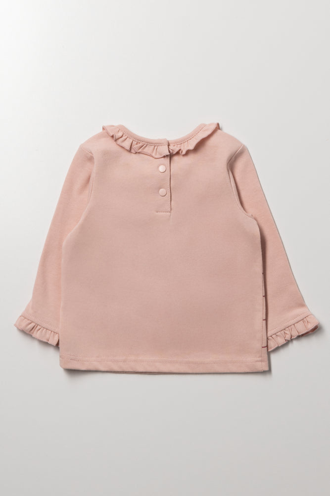 Minnie Mouse Long Sleeve T-Shirt Pink (3)