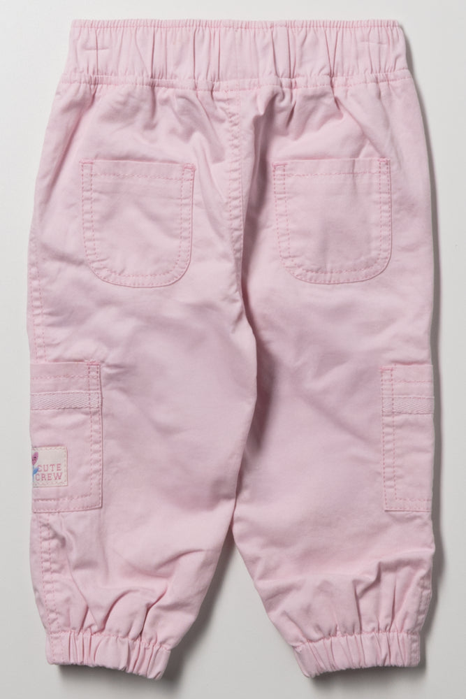 Cargo Pants Pink (2)