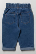 Barrel Leg Denim Jeans Blue (2)
