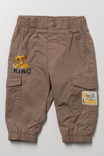 Lion King Cargo Pants Natural