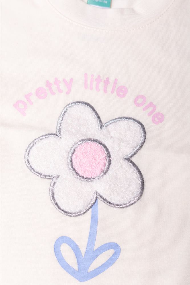 Long Sleeve Top Cream (1)