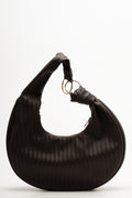 Crescent Tote Bag Brown