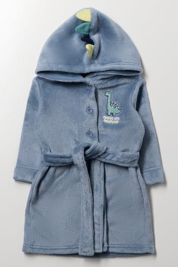 Dino Gown Blue