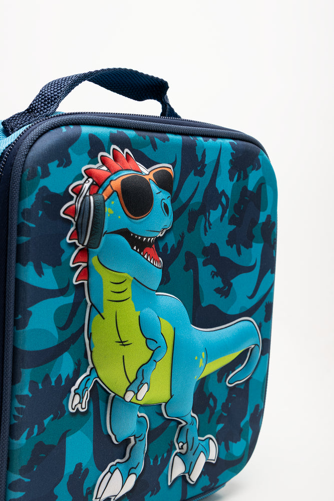 Dino Lunch Bag Blue (2)