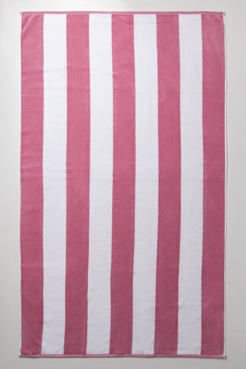 Stripe Bath Sheet Purple