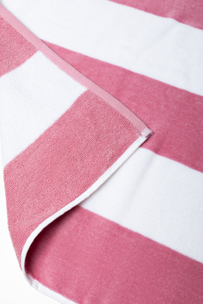 Stripe Bath Sheet Purple