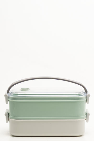 Double Decker Lunchbox Green