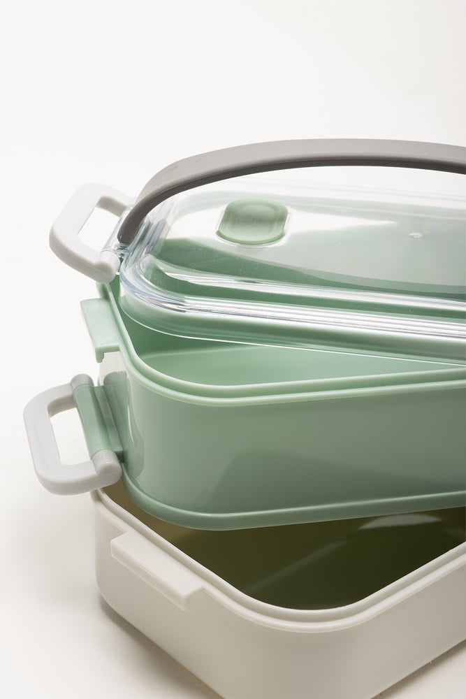 Double Decker Lunchbox Green (1)