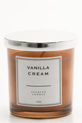 Glass Scented Candle - Vanilla Cream