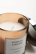 Glass Scented Candle - Vanilla Cream (1)