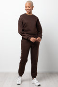 Knit Jogger Brown