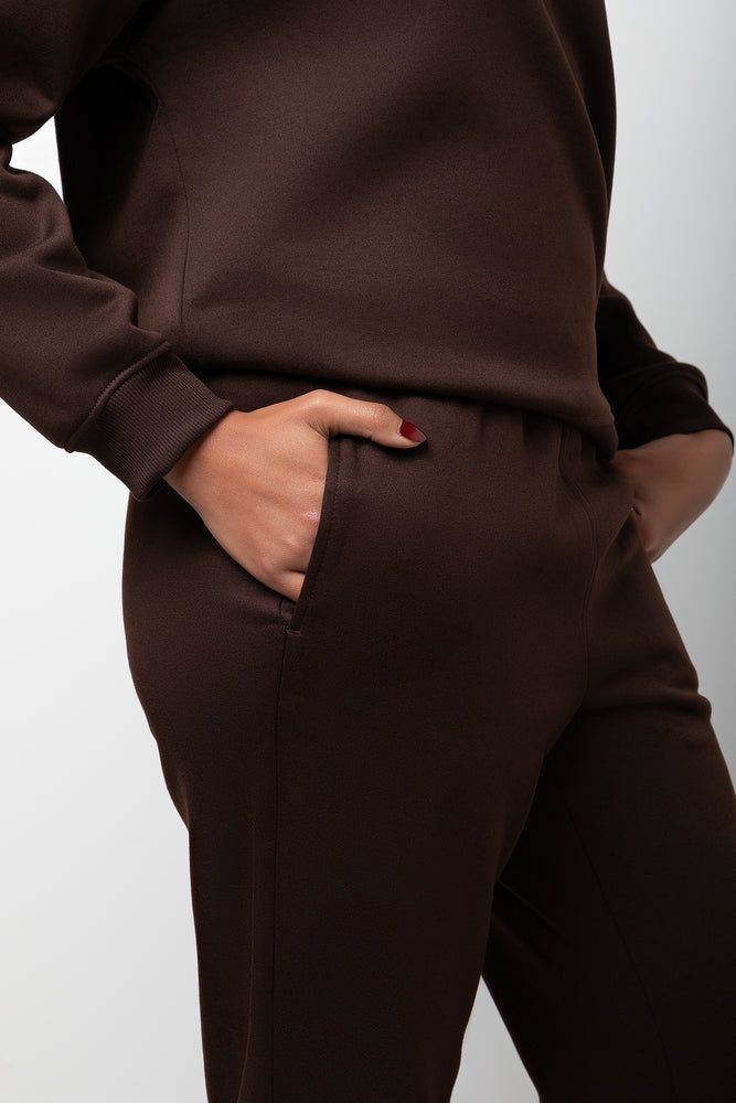 Knit Jogger Brown (3)