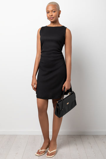 Sleeveless Mini Bodycon Dress Black