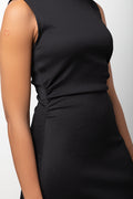Sleeveless Mini Bodycon Dress Black (3)