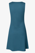 Bodycon Midi Dress Teal (1)