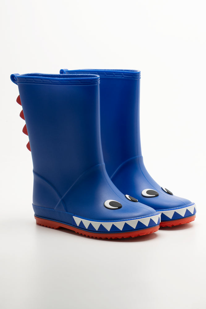 Dinosaur Rainboots Blue