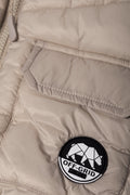 Sleeveless Puffer Natural (2)