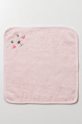 2 Piece Bunny Towel Set Pink (3)