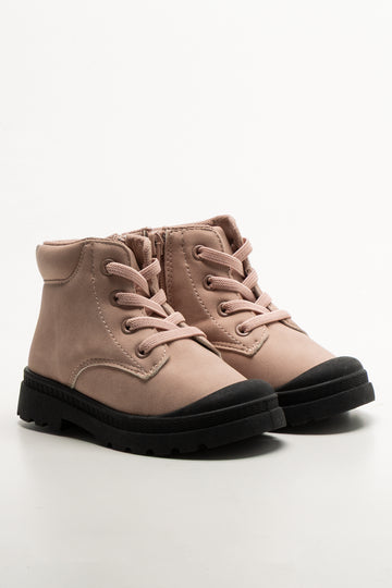 Combat Boots Pink