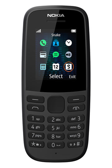 Nokia 105 2G Dual Sim Black