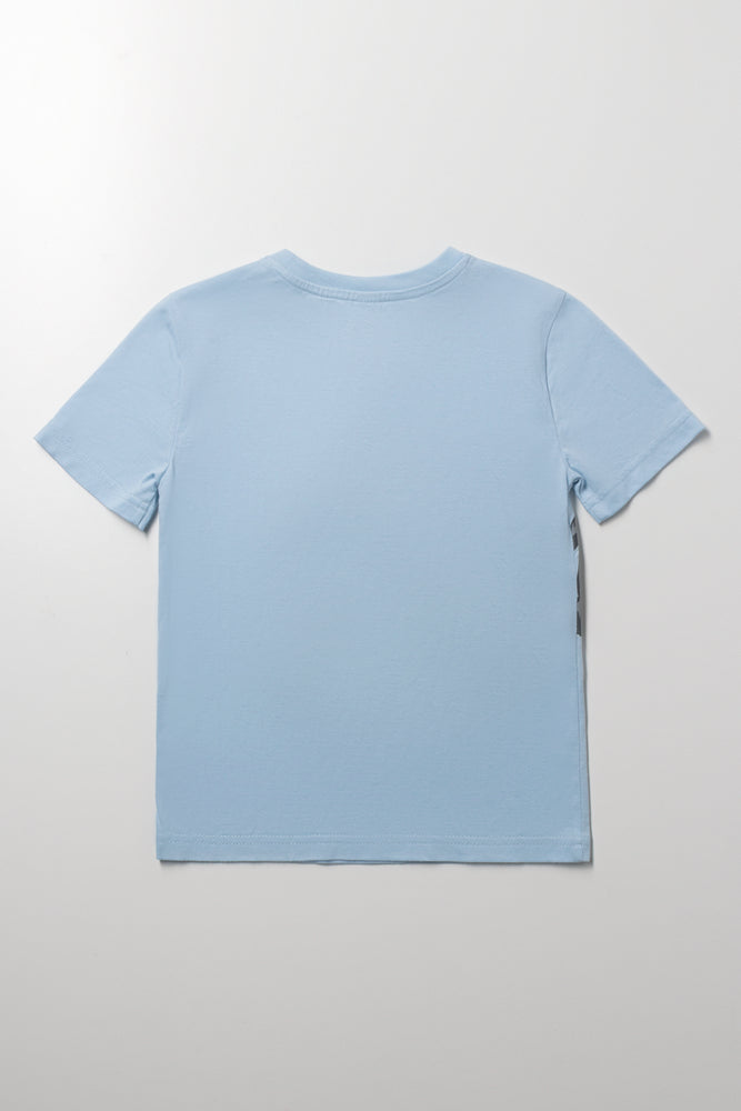 Short Sleeve T-Shirt Blue (2)