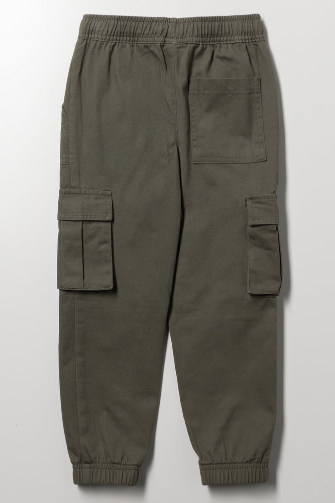 Cargo Jogger Khaki (2)