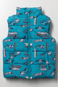 Hot Wheels Sleeveless Jacket Blue