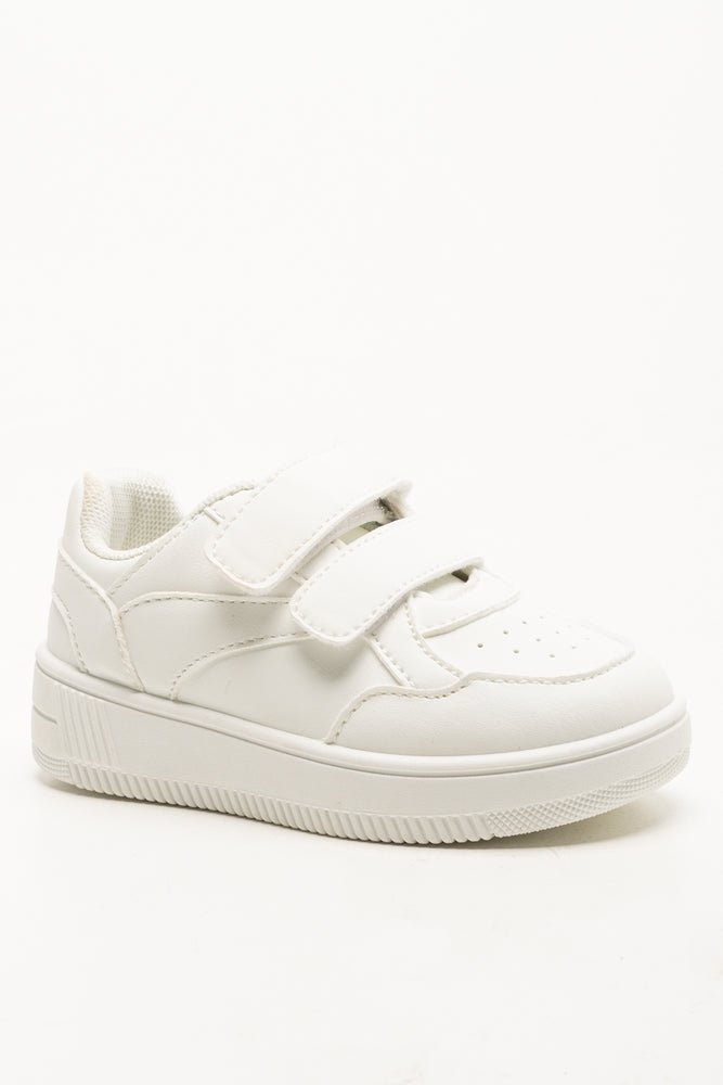 Double Strap Sneakers White (1)