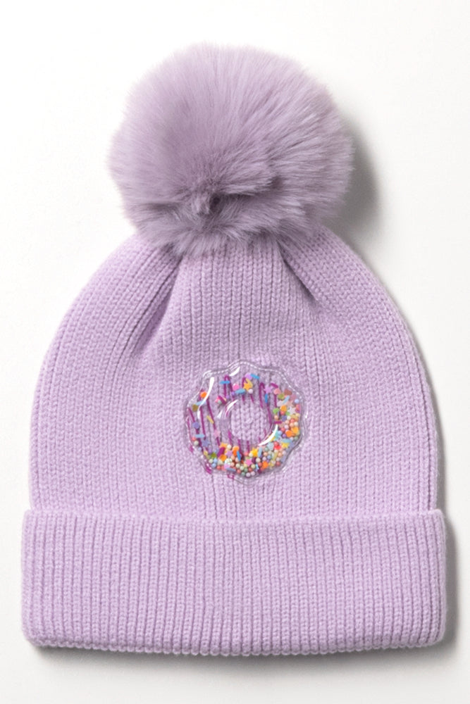 Donut Beanie Lilac