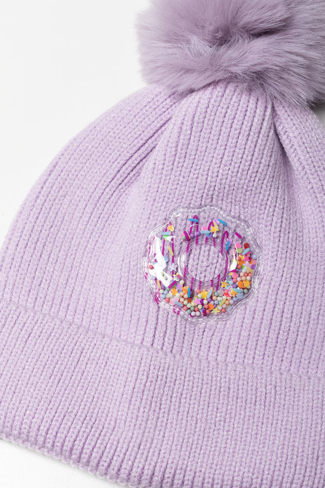 Donut Beanie Lilac (1)