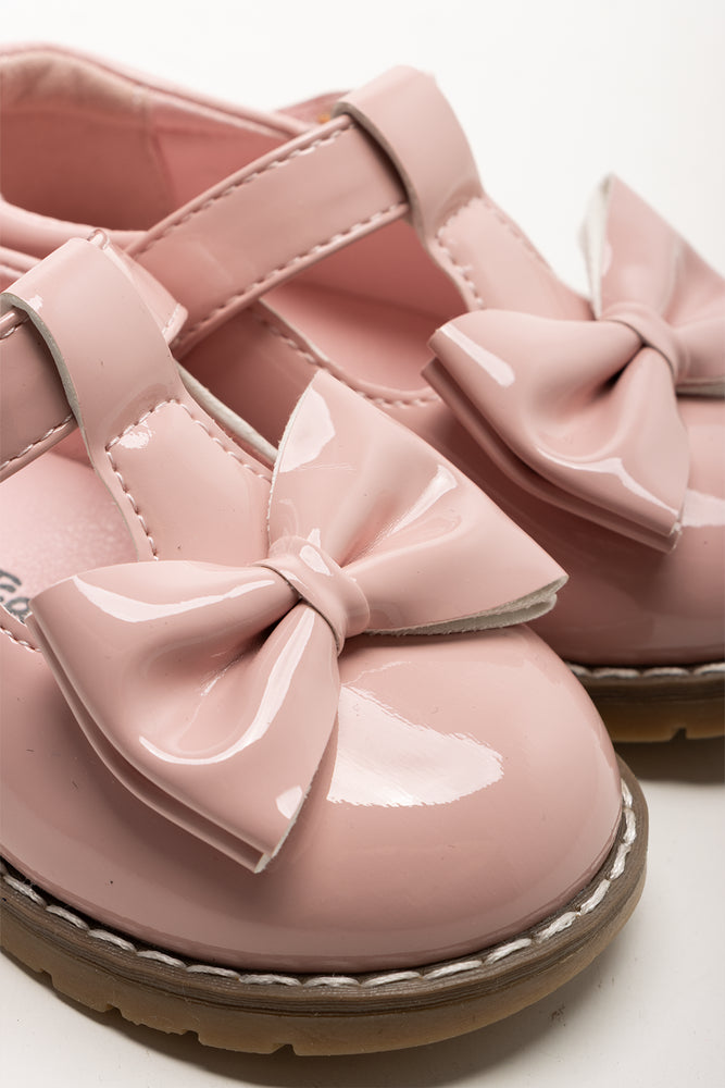 Bow Shoes Pink (2)