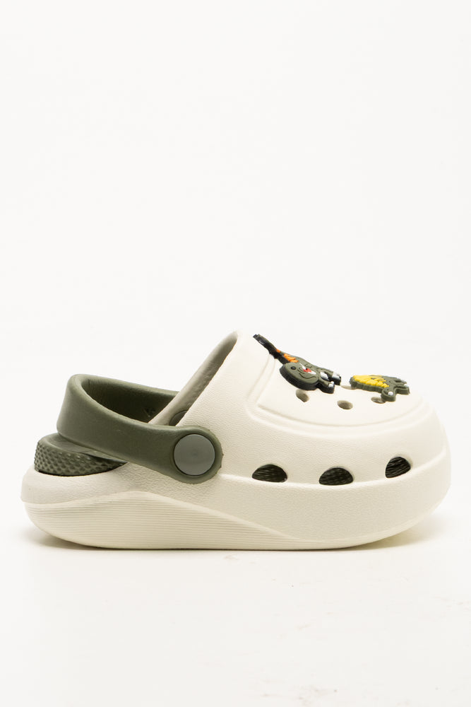 Clogs With Charms Cream (1)