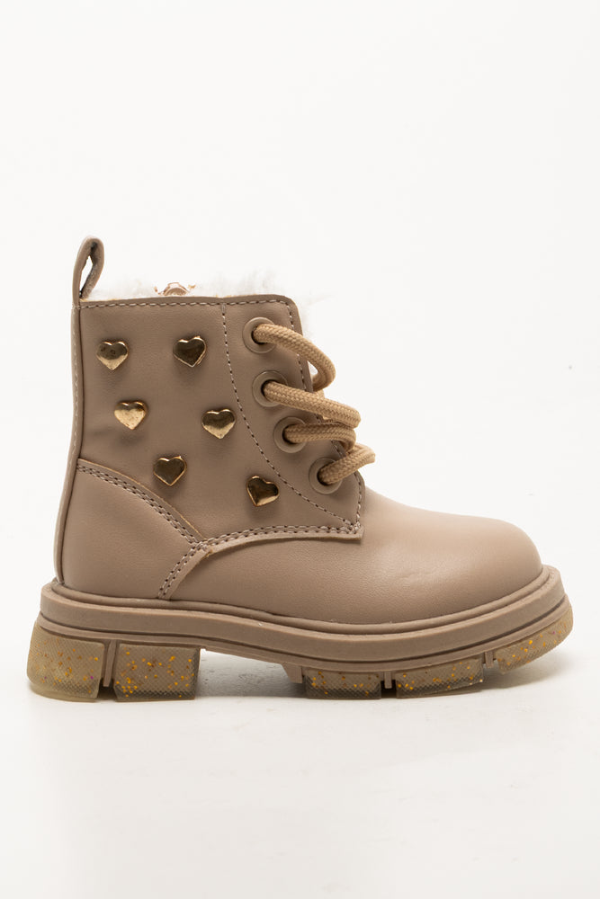 Combat Boots Natural