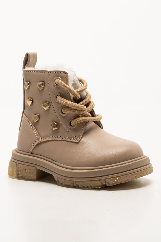 Combat Boots Natural