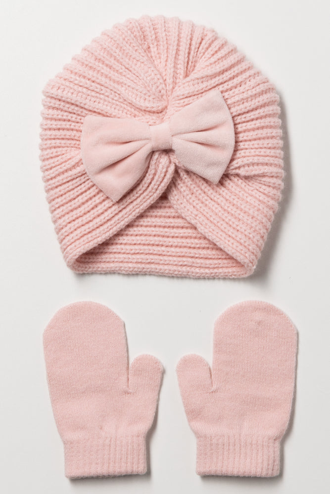Hat Set Pink
