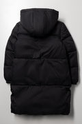 Long Line Puffer Jacket Black (2)