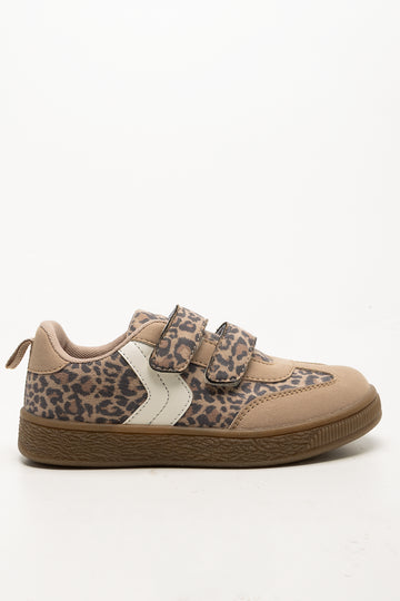 Retro Animal Print Sneakers