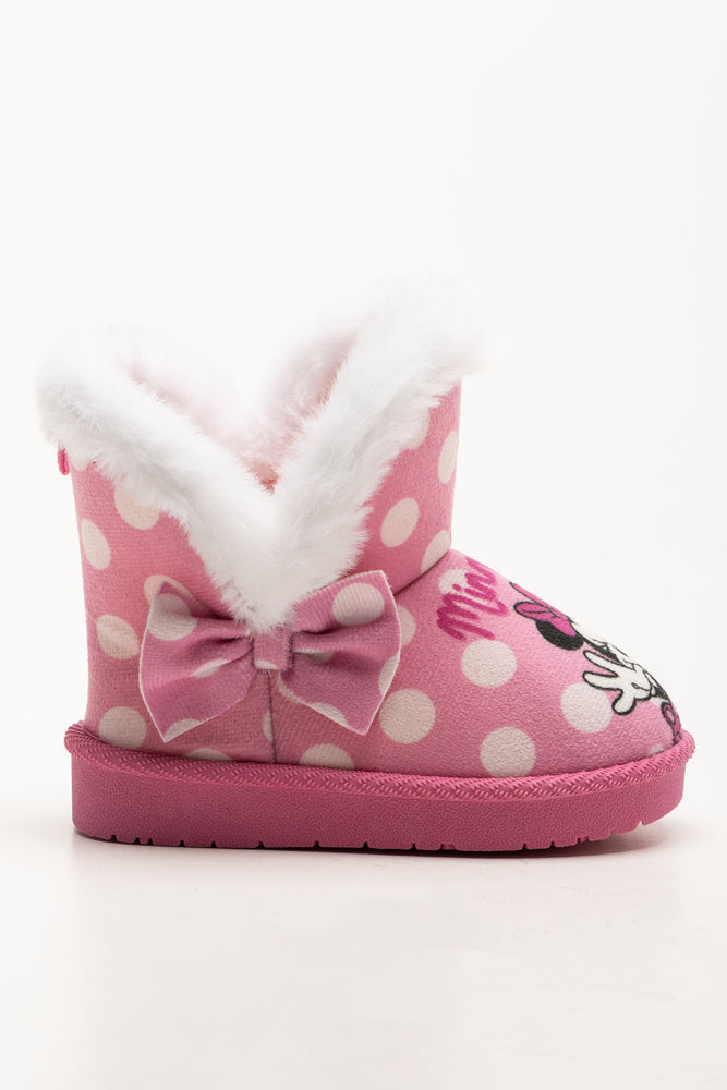 Minnie Mouse Comfort Boots Pink