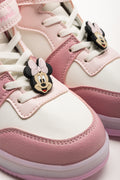 Minnie Mouse Light Up High Top Sneakers Pink (2)