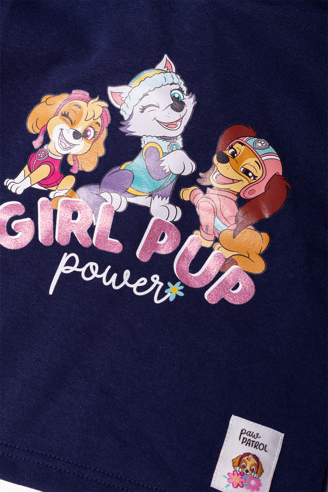 Paw Patrol Set Navy And Pink