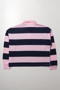 Long Sleeve Golfer Navy And Pink (5)