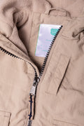 Hooded Rain Jacket Natural (1)