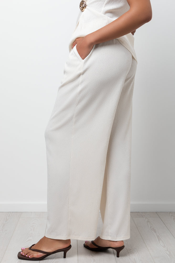 Pull on Pants White (1)