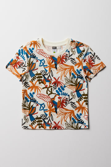 Printed Tropical T-Shirt Multicolour