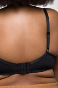 2 Pack T-Shirt Bras Black And Mocha (4)