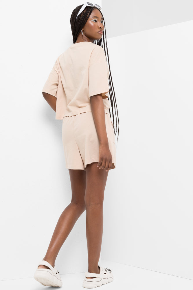 Balloon Shorts Natural (2)